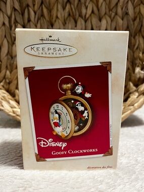 2002 Goofy Clockworks, Disney Hallmark Keepsake Ornament (QXD4923)